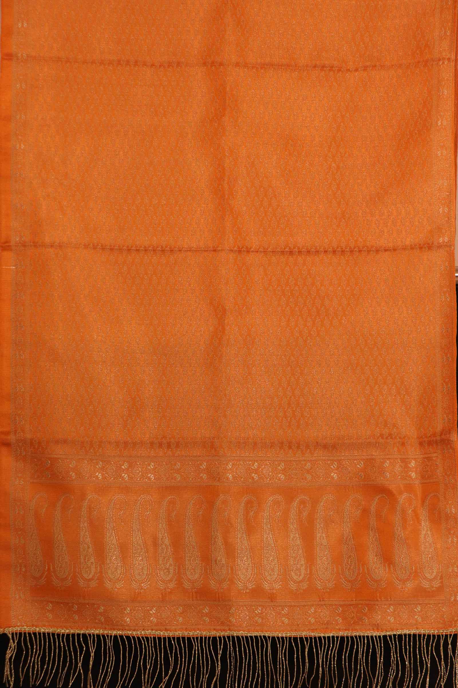 Zari Jamawar Banarasi Pure Silk Stole AF201063